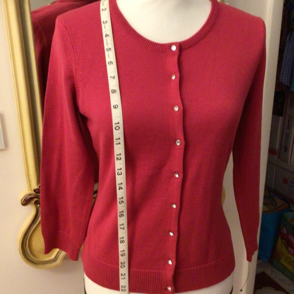 Knitted red sweater, NWOT - Picture 10 of 14